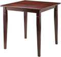 Winsome Kingsgate Dining Table, for Dinner Room, 29", Walnut