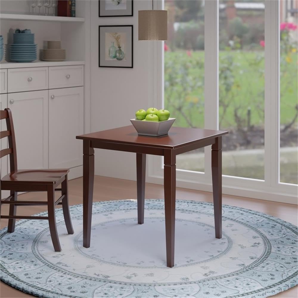 Winsome Kingsgate Dining Table, for Dinner Room, 29", Walnut